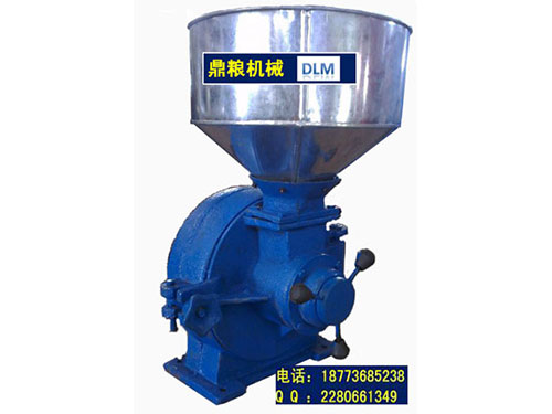 30型磨片式粉碎機(jī)、磨粉機(jī)磨粉機(jī)，磨片式，產(chǎn)量達(dá)1000公斤時(shí),粗細(xì)可調(diào)